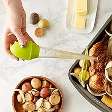 RSVP International Measuring Spoons, Long, Stainless Steel