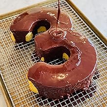 USA Pan Bakeware Half Sheet Baking Pan and Bakeable Nonstick and Cooling Rack Set, Metal