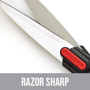 Farberware Self-Sharpening Stainless Steel All-Purpose Shears with Edgekeeper Sleeve