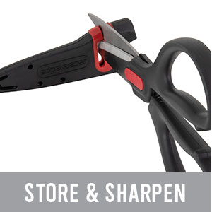 Farberware Self-Sharpening Stainless Steel All-Purpose Shears with Edgekeeper Sleeve