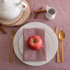 DII 100% Cotton Solid Chambray Kitchen Set, Oven Mitts, Blue, 2 Piece