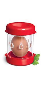 The Negg Boiled Egg Peeler White