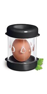 The Negg Boiled Egg Peeler White