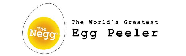 The Negg Boiled Egg Peeler White