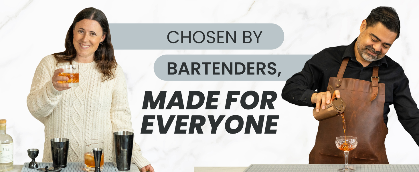 A Bar Above Hawthorne Strainer for Cocktails, Bar Strainer Cocktail, with High-Density Spring, Mirrored Stainless Steel Finish, Drink Strainer, Cocktail Strainer, for Boston Shakers and Mixing Glasses