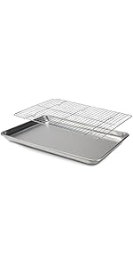 Checkered Chef Cooling Rack for Cooking and Baking - 8” x 11 ¾