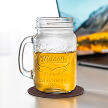 Drink Coasters,PU Leather Bar Beer Beverage Coaster for Drinks Set of 6 with Holder Coasters for Wooden Table Coffee Table Absorbent, Easy Clean Cup Coaster Easter Housewarming Gifts