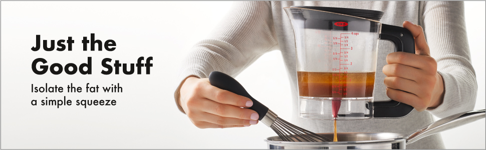 OXO Good Grips Good Gravy 4-Cup Fat Separator