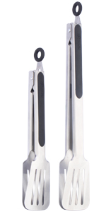 304 Stainless Steel Kitchen Cooking Tongs, 9
