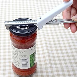 Kichwit Adjustable Jar Opener for Arthritis & Weak Hands & Seniors, Easily Opens 3/8