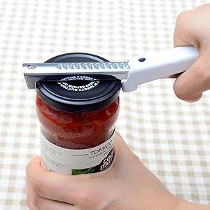 Kichwit Adjustable Jar Opener for Arthritis & Weak Hands & Seniors, Easily Opens 3/8