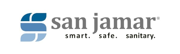 San Jamar Escali Digital Kitchen Scale, 11 lb Capacity, Tare Function, Precise Readout, Compact 8.5