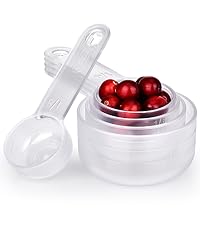 Measuring Cups : U-Taste 18/8 Stainless Steel Measuring Cups and Spoons Set of 10 Piece, Upgraded Thickness Handle (Teal)