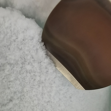 Ice Cream Metal Spade, LU2000 9 Inches Sweets Blade Scoop Wedding Buffet Cooking Tool for BBQ & Kitchen Cook Cake Scraper Stainless Spoon Shovel Large Ice Cream Scooper