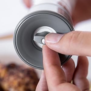 Cole & Mason Lincoln Duo Salt and Pepper Grinder Combo, Acrylic Combination Mill Includes Premium Salt and Peppercorns