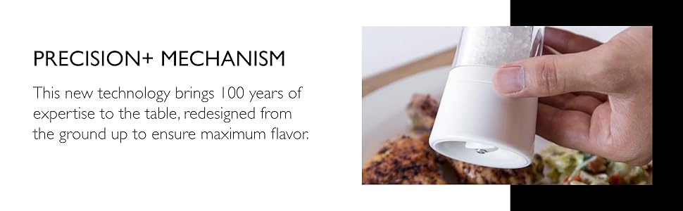 Cole & Mason Lincoln Duo Salt and Pepper Grinder Combo, Acrylic Combination Mill Includes Premium Salt and Peppercorns