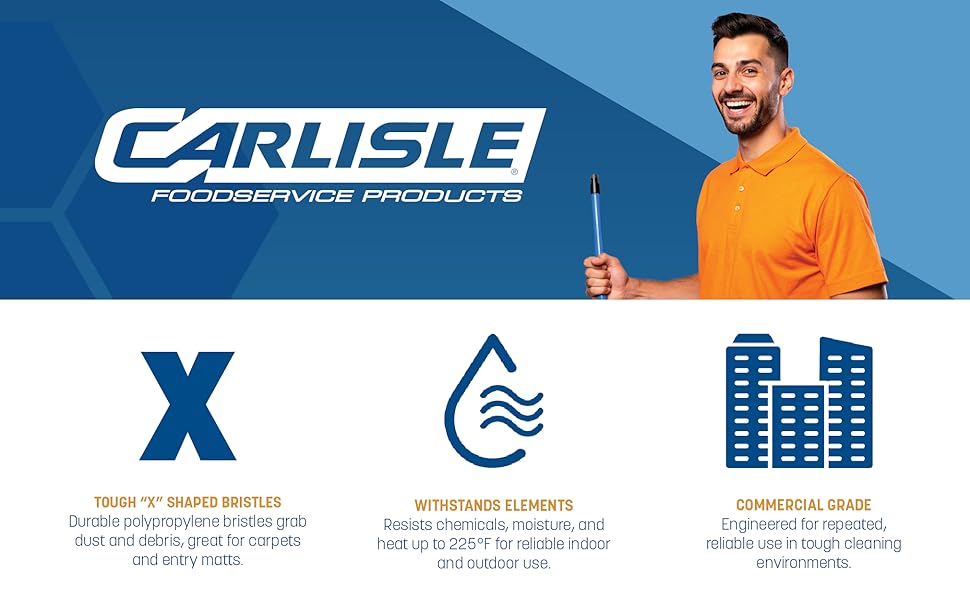 Carlisle FoodService Products 3663400 Synthetic Corn Whisk, 9.00, 7.5