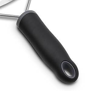 Stainless Steel Cheese Grater, Ergonomic Soft Handle Lemon Ginger Potato Zester with Plastic Cover