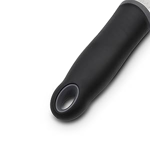 Lemon Zester, Stainless Steel Kitchen Cheese Grater, Plastic Cover Ergonomic Soft Black Handle