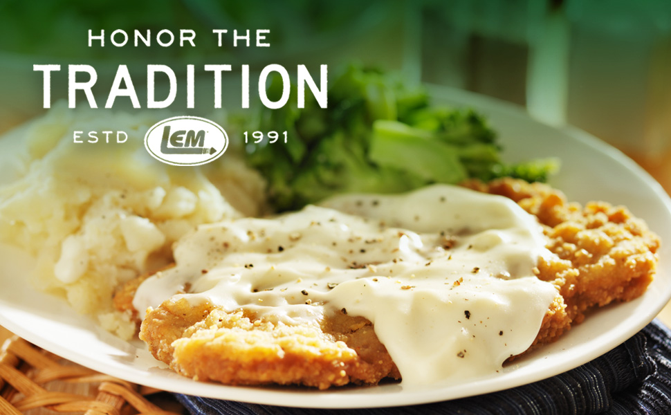 LEM Products Hand Held Tenderizer with 48 Blades, Stainless Steel and Plastic, Green