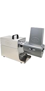 LEM Products Hand Held Tenderizer with 48 Blades, Stainless Steel and Plastic, Green