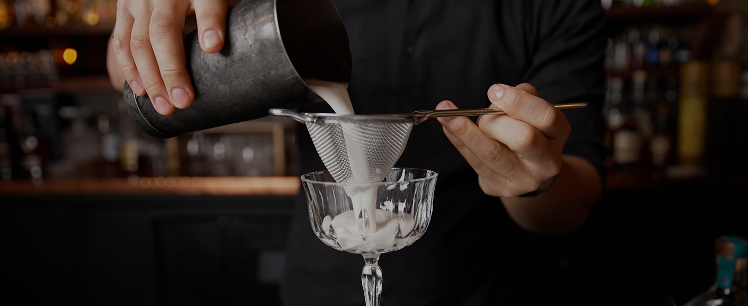 Barfly Fine Mesh Cocktail Strainer, Stainless