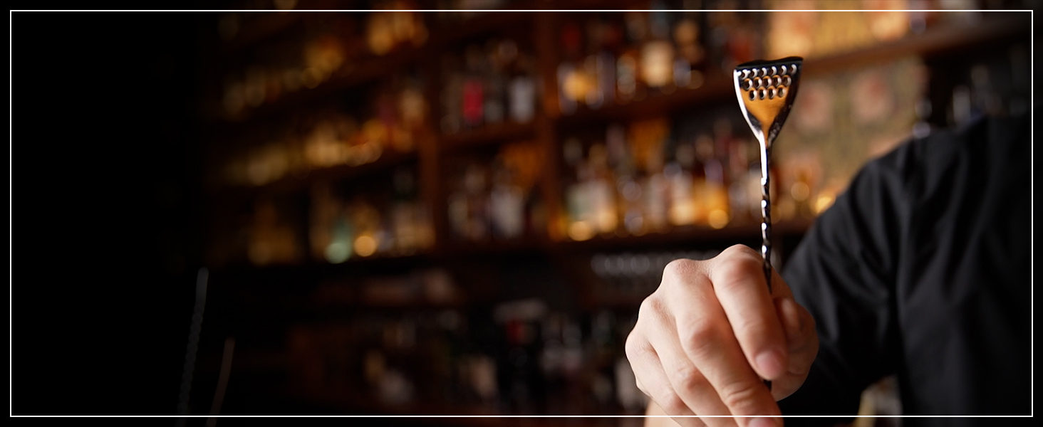 Barfly Teardrop Bar Spoon, End 11 13/16