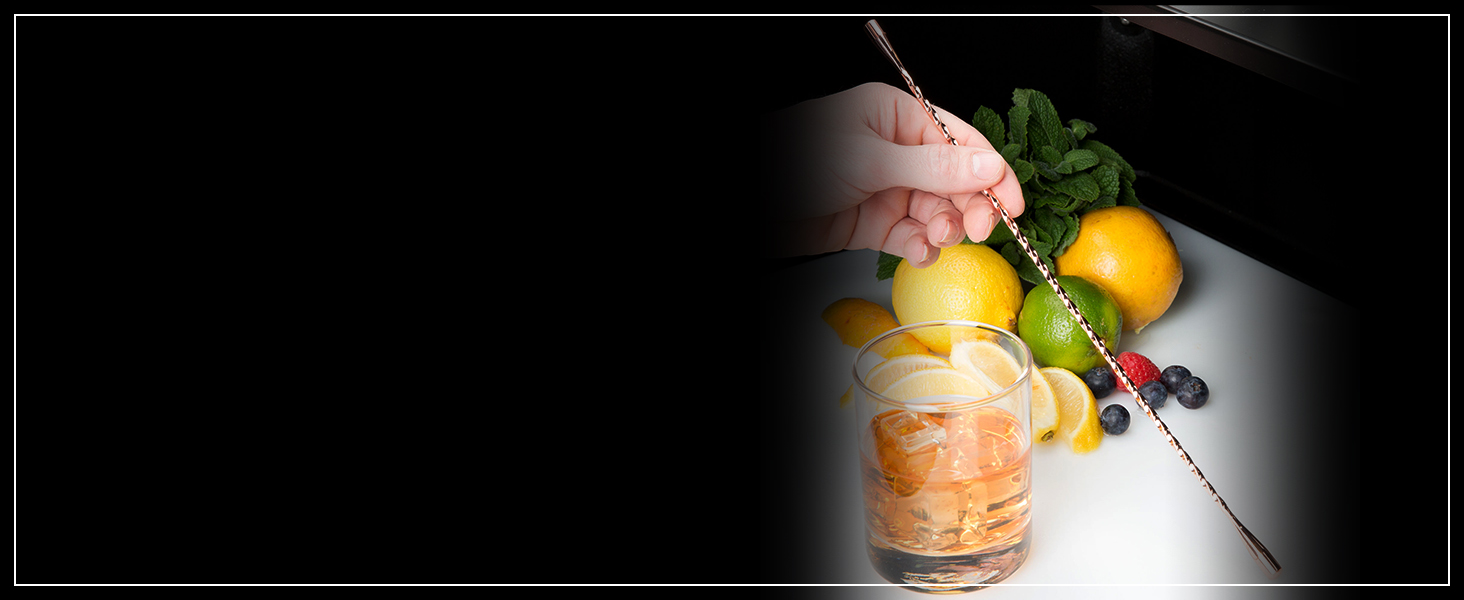 Barfly Teardrop Bar Spoon, End 11 13/16