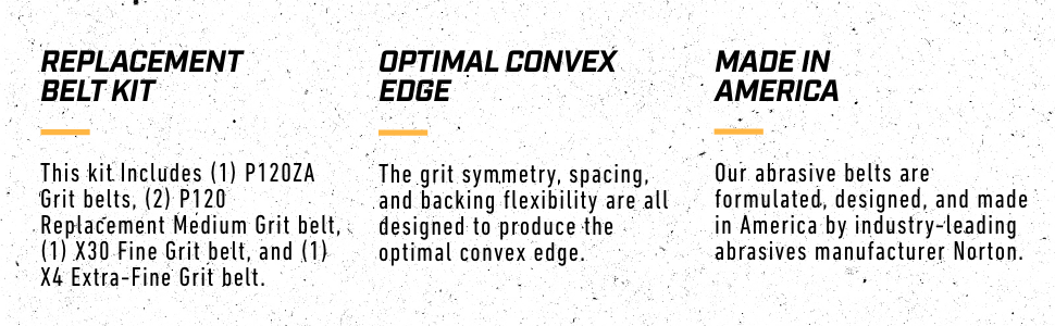 Work Sharp Professional Electric Kitchen Knife Sharpener Master Belt Kit