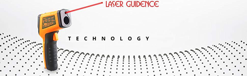 Ketotek Digital Infrared Thermometer Temperature Gun -58°F to 1112 °F(-50°C to 600°C) Handheld Non Contact IR Laser Thermometer KT600Y for Cooking Meat Refrigerator Pool Pizza Oven BBQ Food