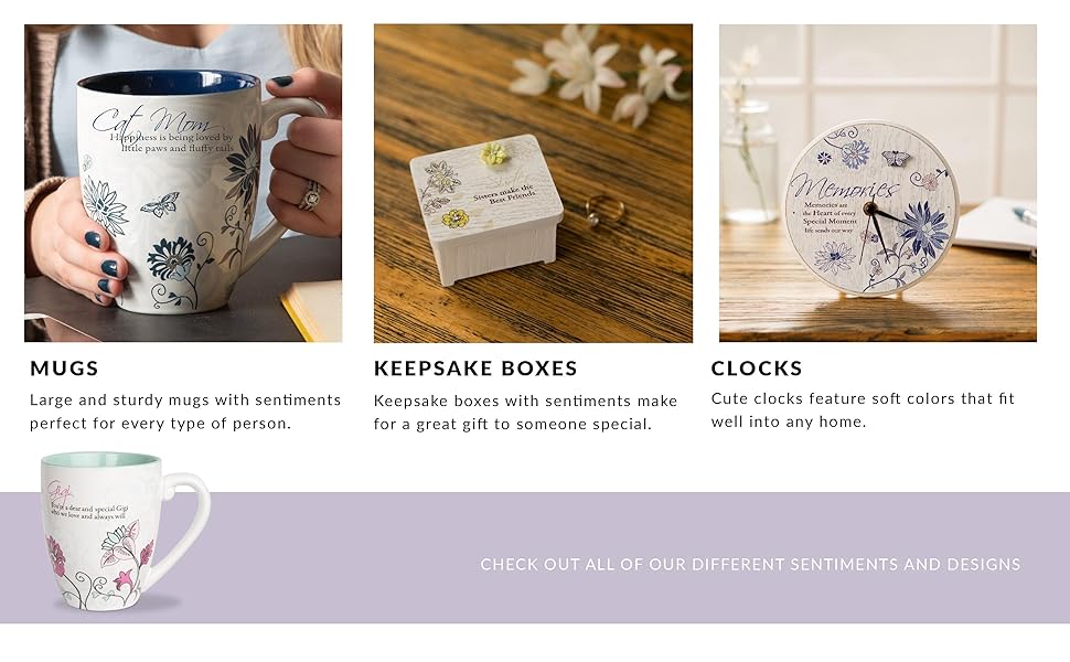 Pavilion - Love You More by Amylee Weeks 54217 Measuring Cup Set, Multicolor