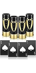 Card Bottle Opener, Yoption 10 Pcs Stainless Steel Credit Card Size Beer Bottle Can Cap Opener for Wallet Pocket Wedding Party Groomsmen Birthday Gifts