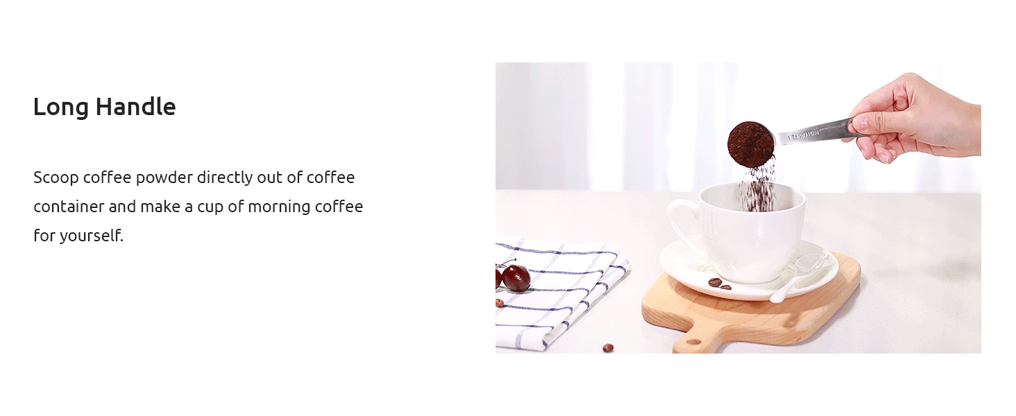 U-Taste 18/8 Stainless Steel Measuring Spoons Set: 7 Piece - 1/8, 1/4, 1/2, 3/4 tsp, 1 tsp, 1/2 & 1 tbsp for Dry & Liquid Ingredients