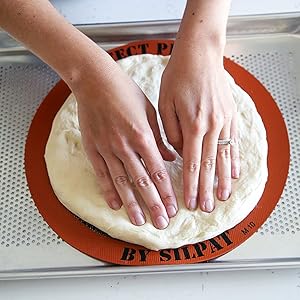Silpat The Original Perfect Pizza Non-Stick Silicone Baking Mat, 12