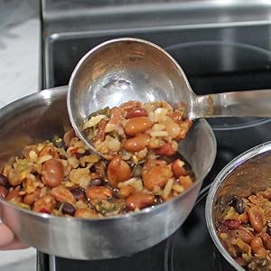 Darware Complete Serving Set (6-Piece, Silver); w/Pasta Server, Fork, Slotted Spoon, Ladle, & Cake/Casserole Server