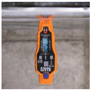 Klein Tools ET10 Magnetic Digital Pocket Thermometer, HVAC Instant Read Thermometer with Backlit Display, Wide Measurement Range, Fahrenheit and Celsius