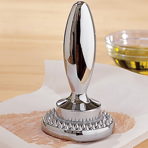 Reversible Meat Tenderizer and Pounder Dual Sided Meat Tenderizer Mallet Marinating Prep Tool