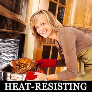 2Pcs Cotton and Neoprene Oven Pads Pot Holders with Pocket 8