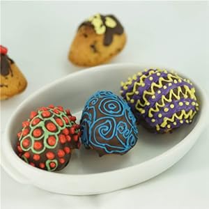 8 Cavity Silicone Egg Pan, Egg Tray, Egg Shape Ice Tray, Silicone Baking Supplies for Cake Decorating, Chocolate, Candy, Jello, Baking Pan for Muffin, Bread and More, Set of 2