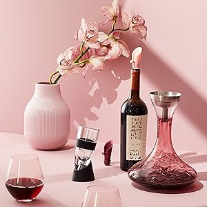 Houdini Flipper Wine Pourer Bottle Stoppers, Fits Types, ASSORTED