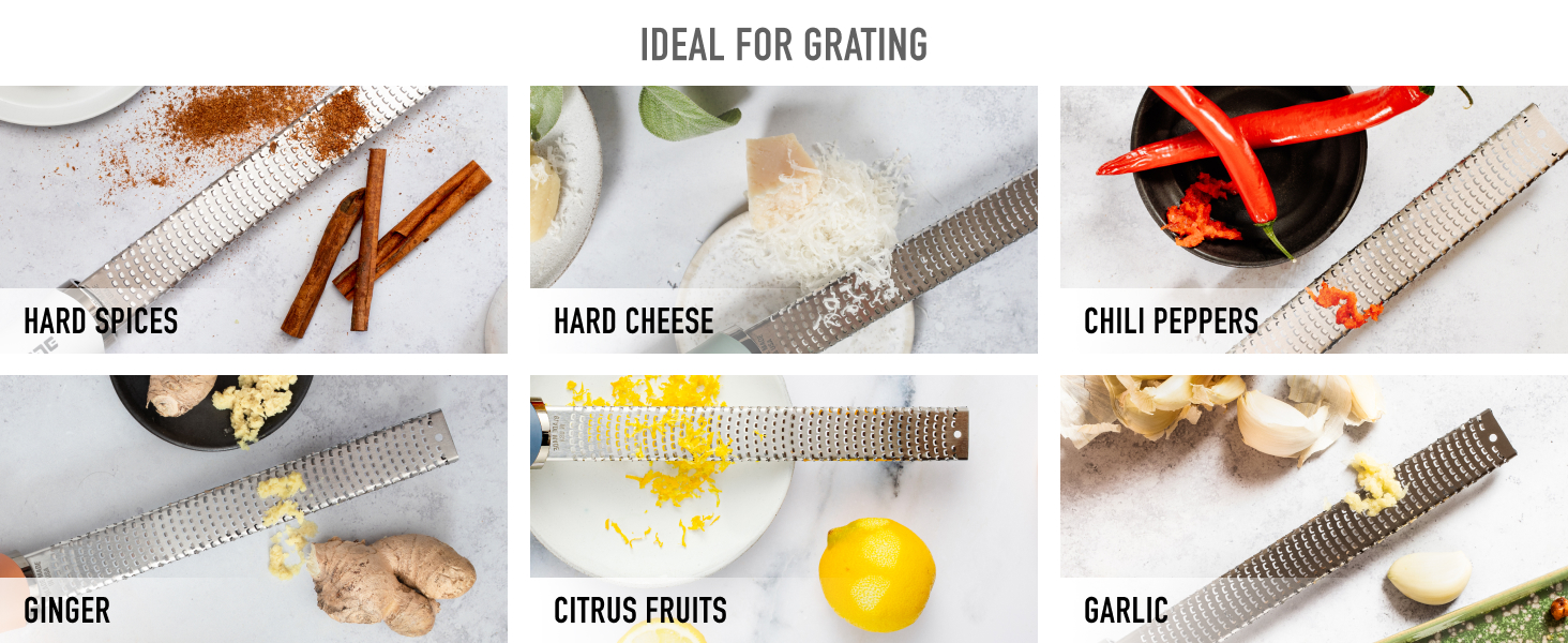 Microplane Premium Citrus Zester and Parmesan Grater (Dark Blue) - Blade Made in the USA