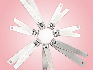 JAPONESQUE Fingernail & Toenail Clippers Set with Salon Quality Sharp Blades Made from Stainless Steel