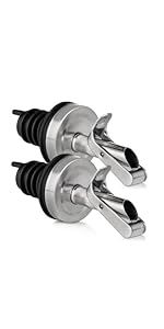 GreenOlive Rolling Pin Guide Ring Spacer Bands (8 Piece Set) Multicolored Flexible Silicone Slip On Baking Accessories Fit 1 3/4” to 2” Wide Dough Rollers