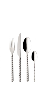 Villeroy & Boch Montauk Serving Fork, 9.5 in Stainless Steel