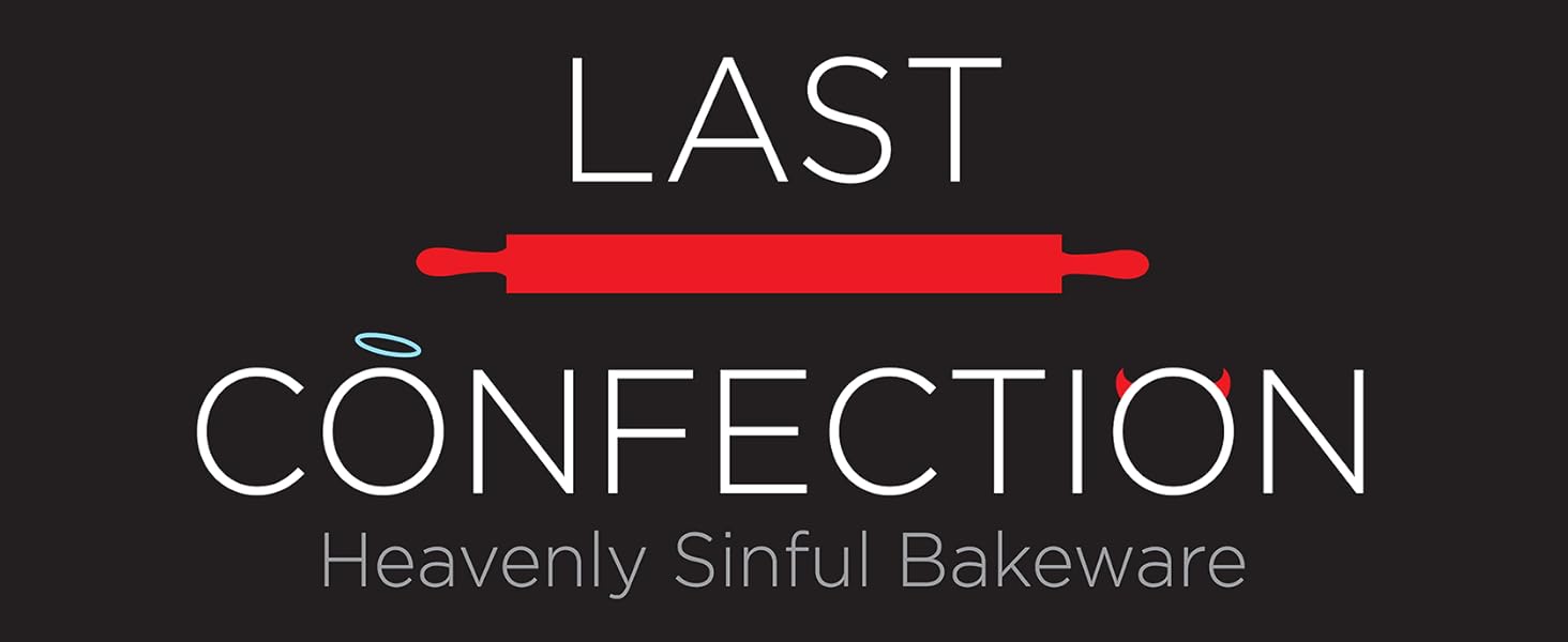 Last Confection Silicone Baking Mat - Set of 2 Non-Stick Quarter Sheet (8-1/2