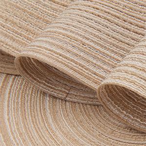 SHACOS Round Placemats Set of 6 Cotton Polyester Braided Place Mats 15 inch Heat Resistant Washable Table Mats for Kitchen Dining Party Natural Table Decor (Beige, 6)