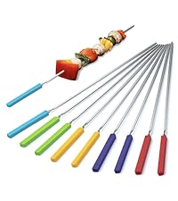 Grill Tongs, 17 Inch Extra Long BBQ Tongs, Premium Stainless Steel Metal Tongs for Cooking, Grilling, Barbecue/BBQ, Buffet (17