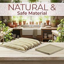 Professional Bread Cloth Bakers Couche – Premium Flax Linen Baking Cloth for Dough, Artisan Bread Proofing, Baguette Couche 35