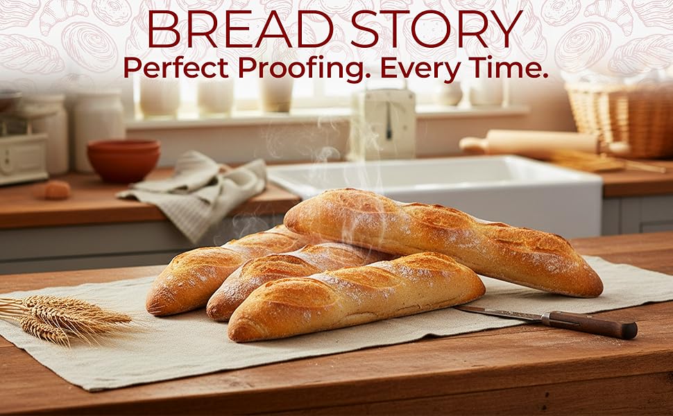 Professional Bread Cloth Bakers Couche – Premium Flax Linen Baking Cloth for Dough, Artisan Bread Proofing, Baguette Couche 35