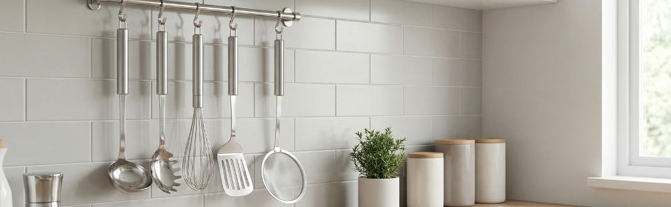 Stainless Steel Skimmer Strainer,Stainless Steel Fat Skimmer Spoon Fine Mesh Food Strainer for Grease, Gravy and Foam with Long Handle